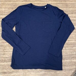 New in original packaging. Boden Everyday Long Sleeve T Shirt. Navy. Size 11-12